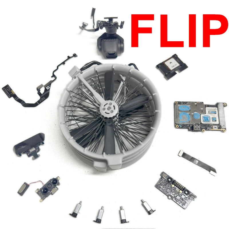 

Original FLIP Round Propeller Guard Rear Front Round Shell Bottom Shell for DJI FLIP Propellers Motor GPS Module ESC Board