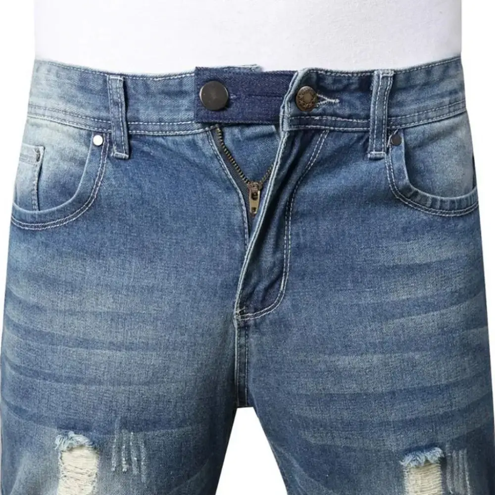 Denim Clothe Waisband Extender Adjustable Waist Extension Pants Extenders Buttons Flexible Pregnancy Support Jeans Belt