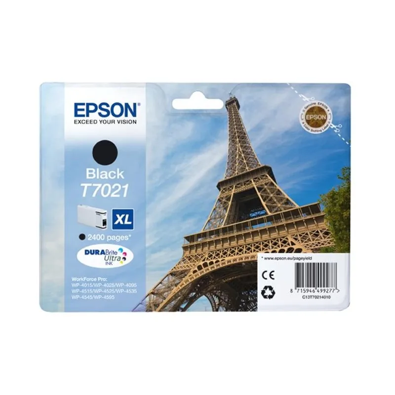 Epson T7021 black Original ink cartridge-C13T70214010 T7021 tintasycartuchos.com