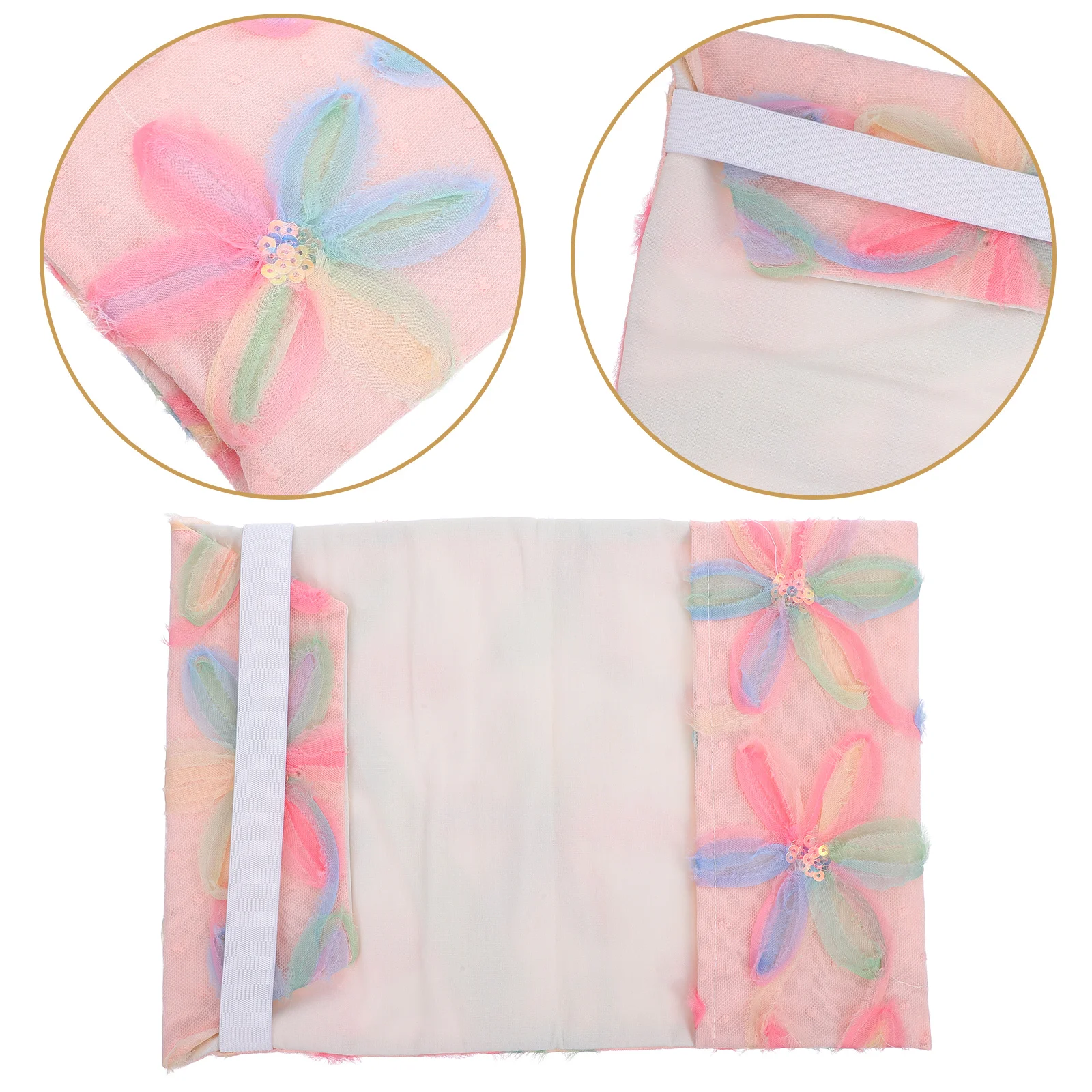 

A5 Book Fabric Cover Notebook Protector Washable Sleeve Anti Wear Exquisite Foldable Covers PaperbacksReusable Eco Friendly