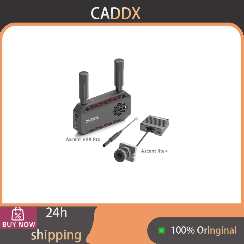 CADDX Walksnail Ascent Lite+ Digital HD VTX, FPV System for Drone, Fixed‑Wing & RC Car