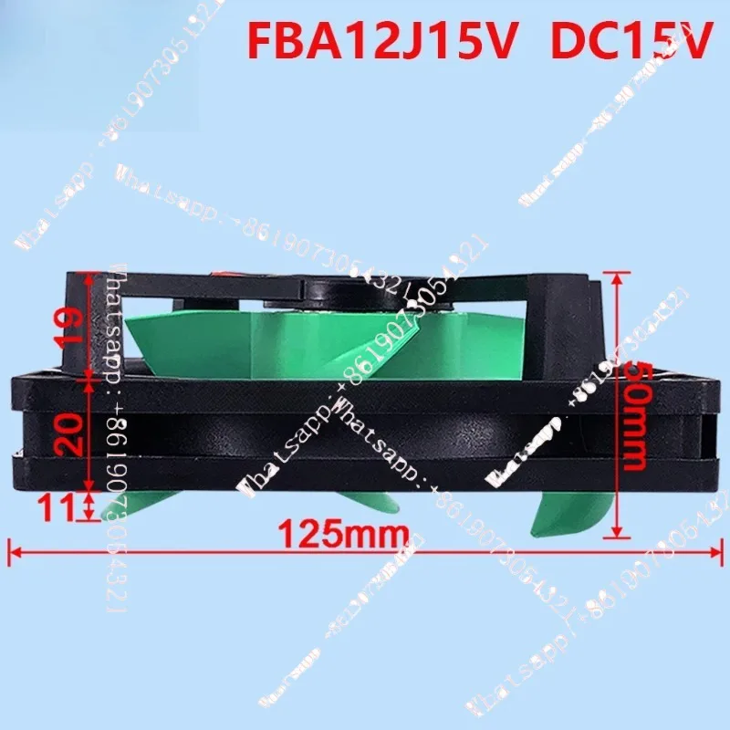 

Запчасти для холодильника Sharp: вентилятор охлаждения морозильной камеры FBA12J15V, DC15V, 0.28A