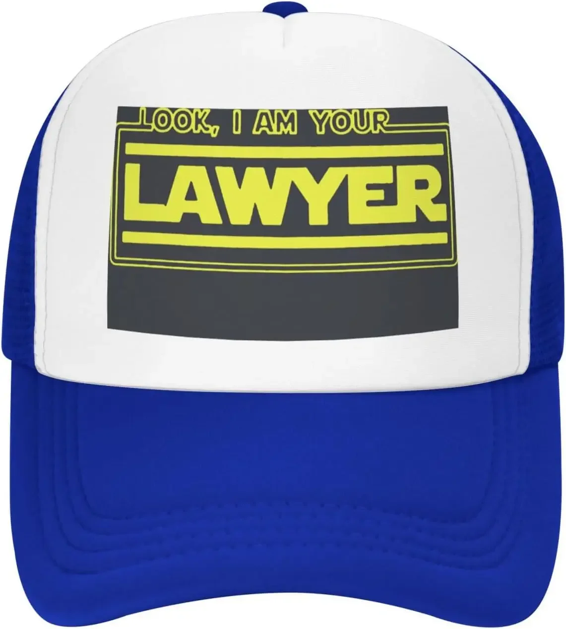 I Am A Lawyers Unisex Adjustable Summer Outdoor Adult Mesh Baseball Hat Cool Truck  Sandwich  for Sun protection