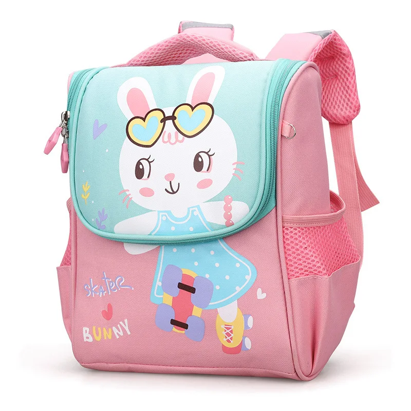 Primary Schoolbag Cartoon Cute Kids Backpack Large Capacity Lightweight Waterproof Student Book Bag Kids Rucksack School Bags