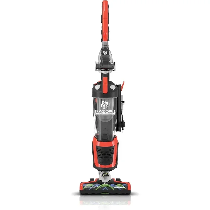 

Dirt Devil Razor Pet Vacuum Cleaner with Swivel Steering, UD70355B, Red