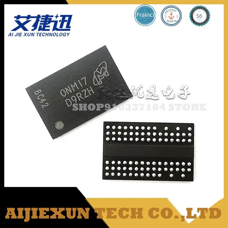5 unids/lote MT47H64M16NF-25E: M D9RZH BGA CHIPS de memoria IC nuevos y originales