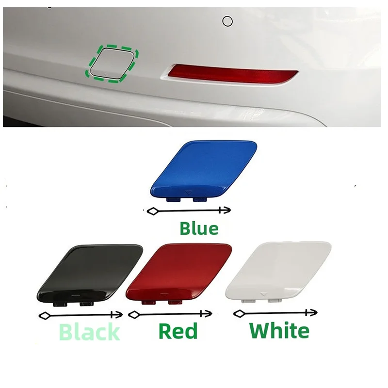 For Rear Bumper Protection 11.1*6cm Rear Bumper Tow Hook Cover Towing Hook Cover Cap Precise Fitment Guarantee