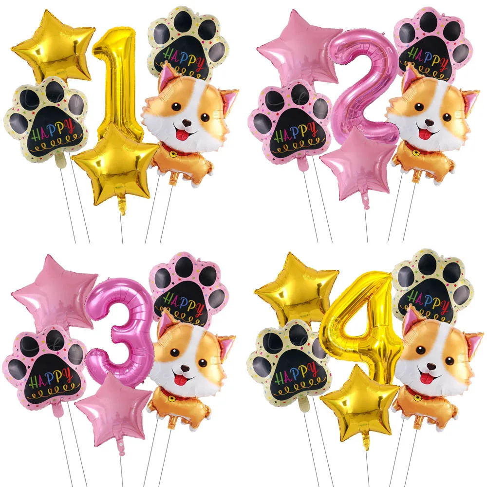 6Pcs Corgi Aluminum…