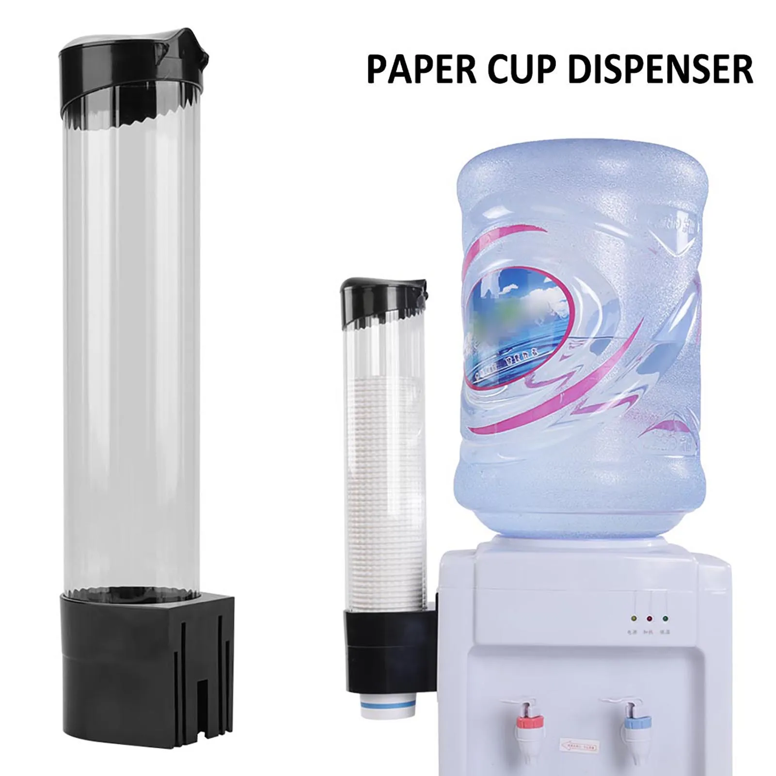 60-80 Cups Paper Plastic Cup Dispenser  Button Cup Holder Paper Cup Dispenser Plastic Cup Holder Plastic Cup Dispenser