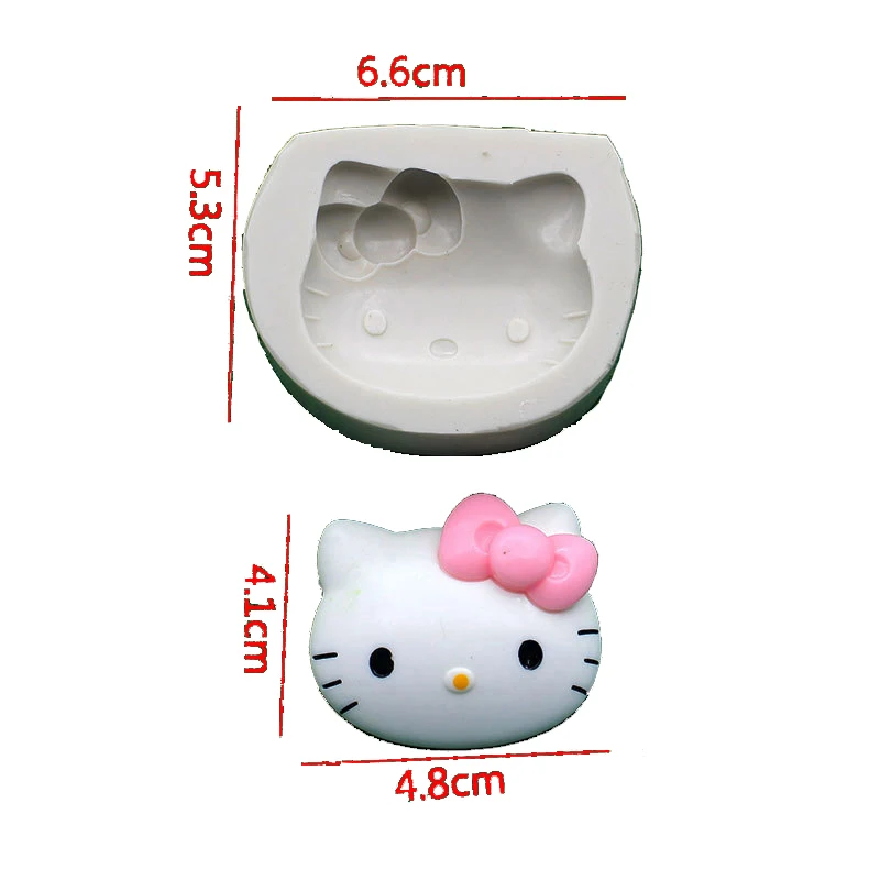 Kitty Hold Various Mini Bottle Cooking Tools Silicone Mold Fondant For Baking Paste Of Cake Decorating Polymer Resin Candy