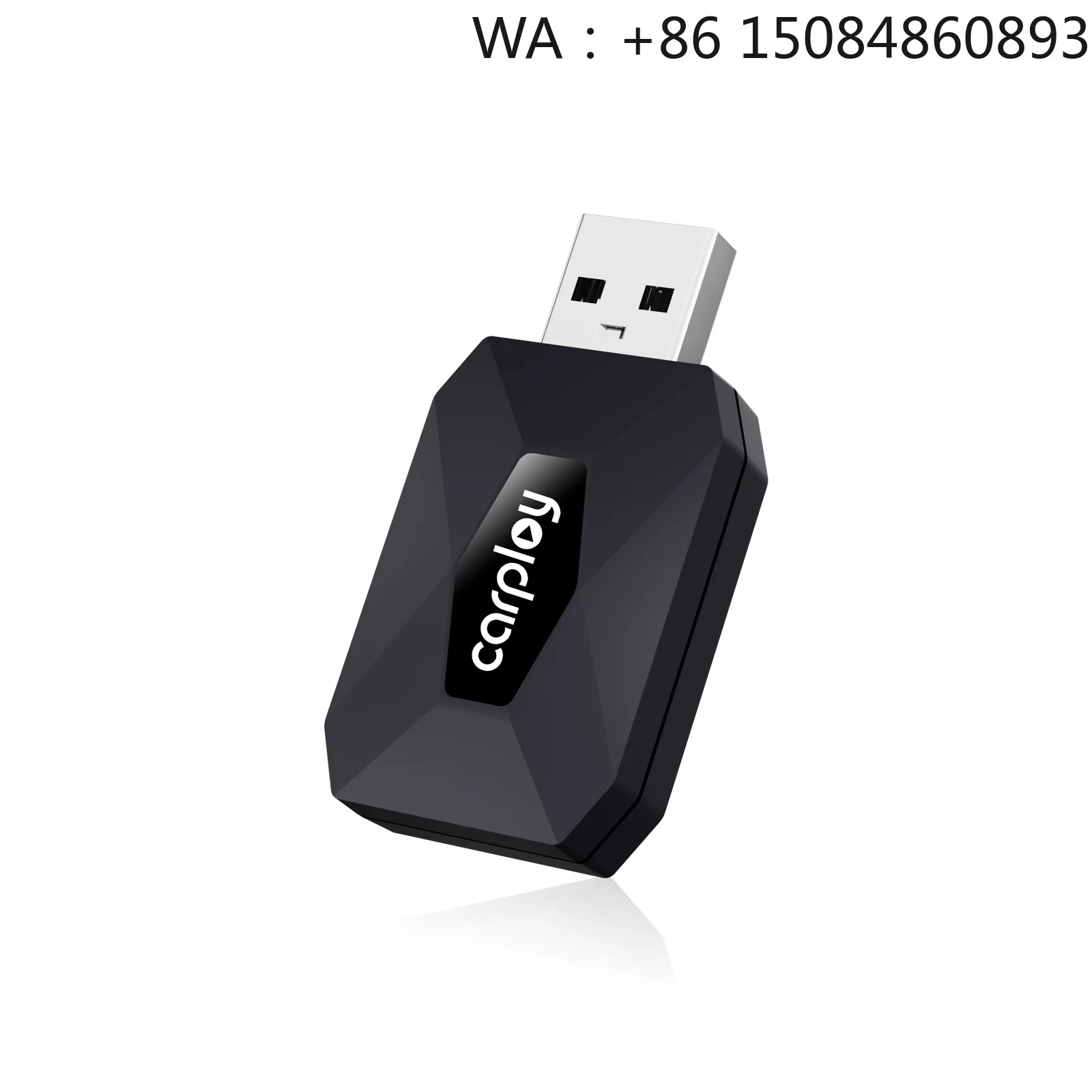Car-mounted central control panel frame Universal Mini Dongle Android Auto Dual Band WiFi Stable Signal Siri Voice Control Onlin