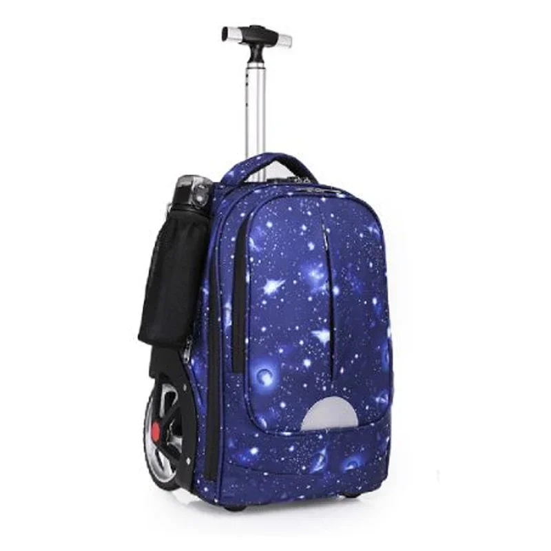 

Upgrade Electric Large Capacity Pull Rod Bag Middle School High School Big Wheels Elementary Load Reduction Travel Bag