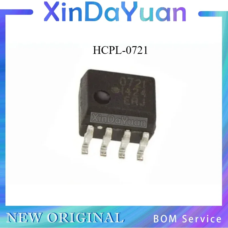 5 pcs HCPL-0721  HCPL-0721-500E SOP-8 HP721  0721