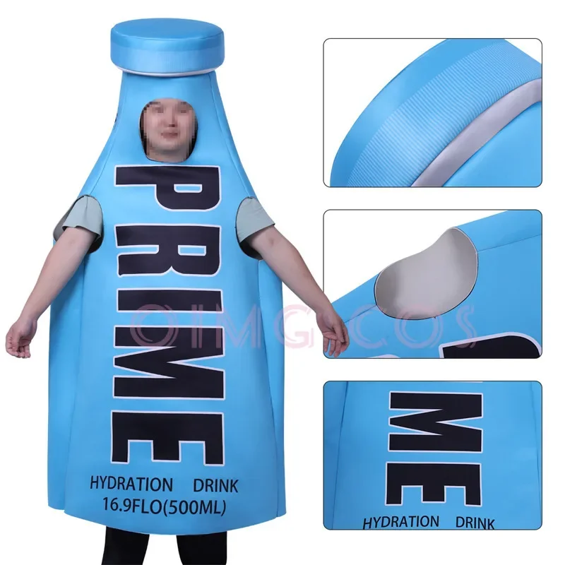 

New Halloween Party Beverage Bottle Cosplay Costumes Campus Fun Activity Stage Performance Costumes