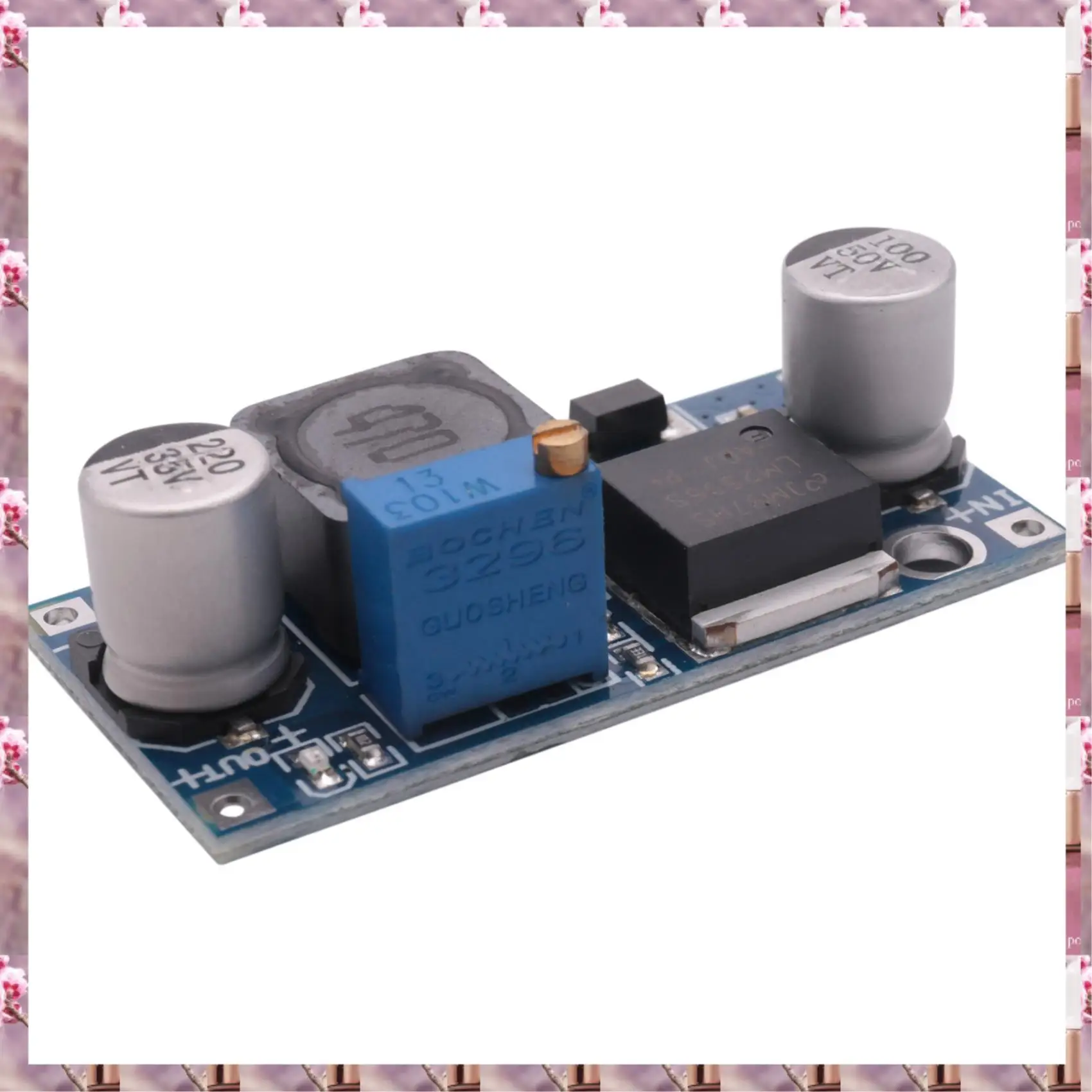 2025 2X 48V Adjustable Step-Down Regulator Module, DC-DC, LM2596HV Input, 4.5-60V Power Module,2X 48V Adjustable Step-Down Regul
