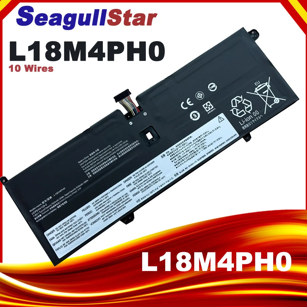 

L18M4PH0 Аккумулятор для ноутбука Lenovo Yoga C940 14, C940-14IIL, C940 2-в-1 14 дюймов, C940-14IIL81Q9) и т. д., L18C4PH0 5B10T11585