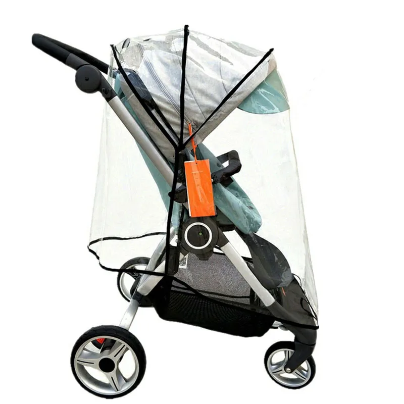 Stroller Rain Cover Compatível com Dsland Xplory, Trolley Pram Acessórios, Trailz, Beat, Crusi, B-beko, V3, V4, V5, V6