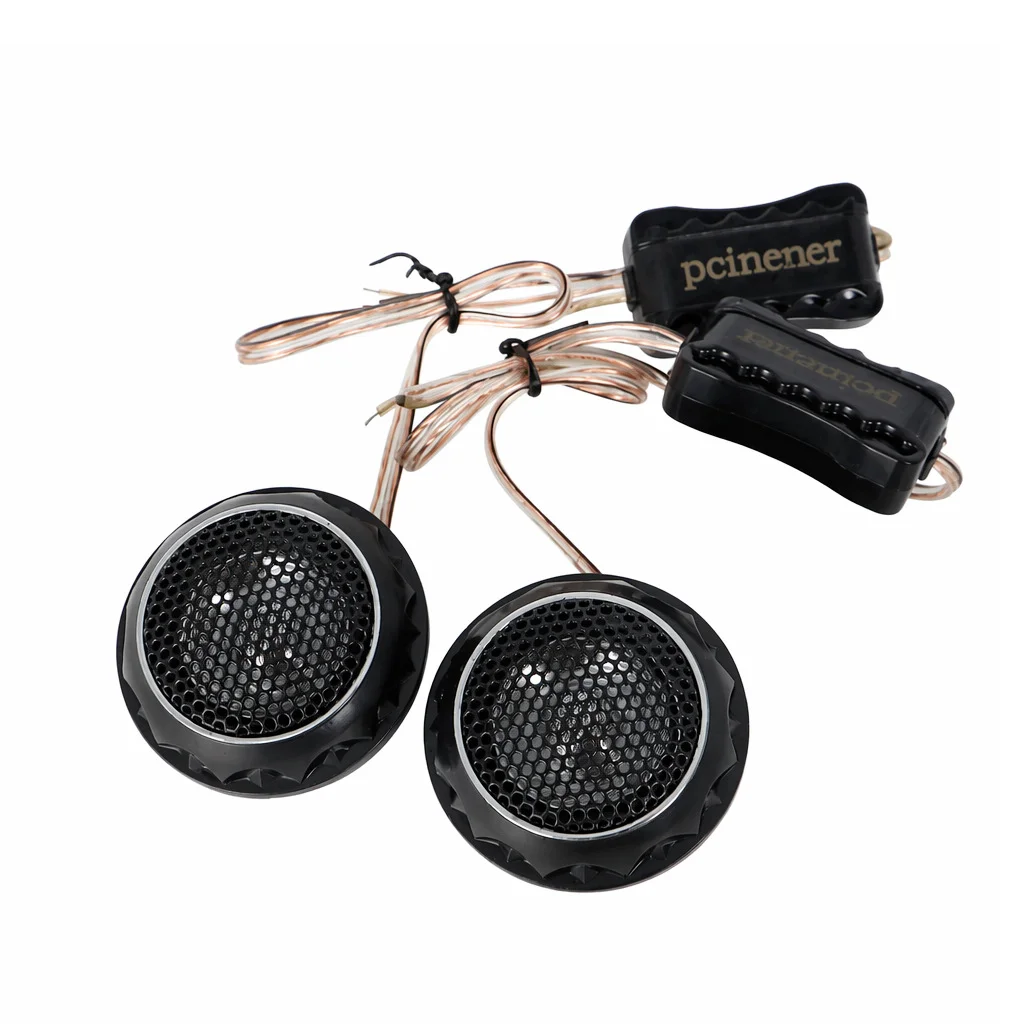 280W Car Tweeters With Filter Stereo Speakers Soft Dome Silk Film Balanced Car Audio Speaker Boxes