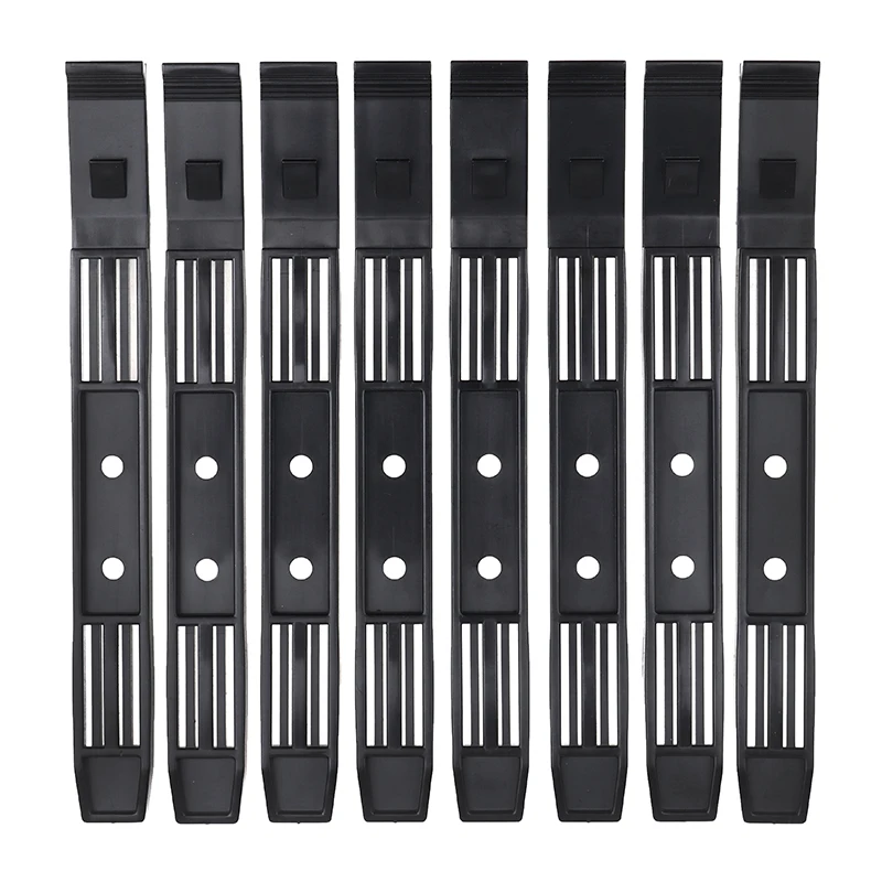 4Pair Black Chassis Hard Drive Mounting Desktop Hard Disk Bracket Computer Cooler Mounting Rail HDD Shelf Slider