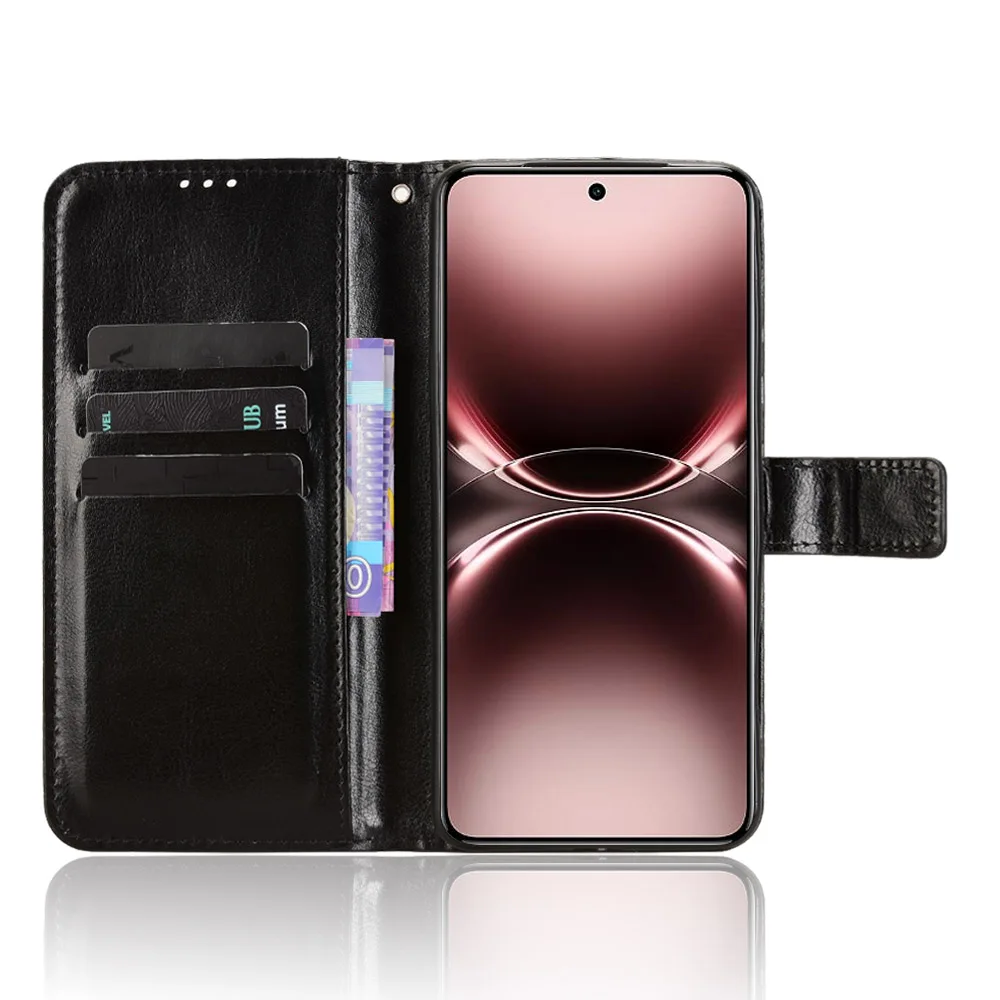 

Leather Wallet Phone Case For vivo X200 X100 Pro mini Ultra 5G Card Slot Cover