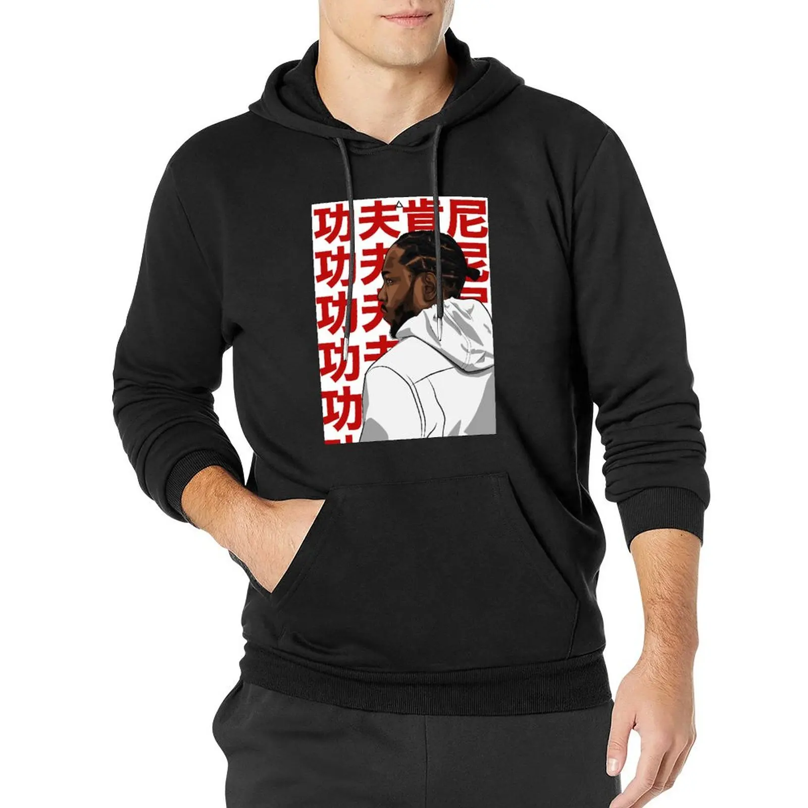 

KENDRICK LAMAR (KUNG FU KENNY) Pullover Hoodie men wear autumn clothes graphic hoodies