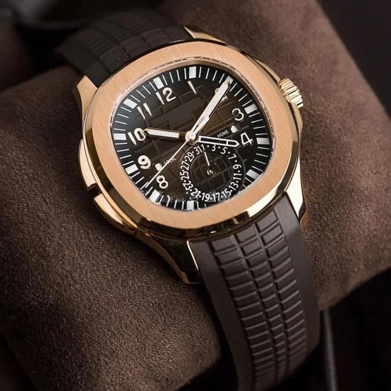 حزام مطاط السيليكون لسلسلة PP Patek Philippe Grenade AQUANAUT 5167A/5168G ملحقات حزام الساعة 21 مللي متر