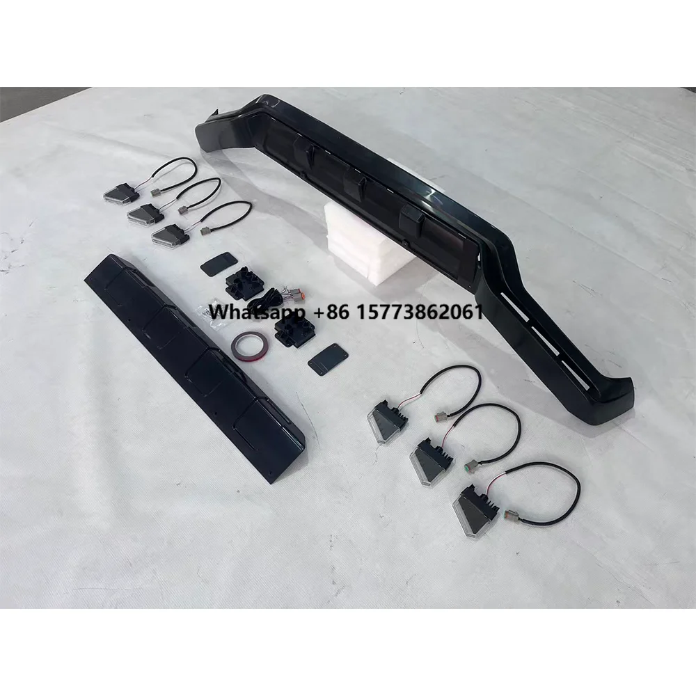 

New 2025+ G Class W465 G63 G500 PP Material High Precision Fit Front Lip Spoiler Car Exterior Upgrade Accessory Auto Parts