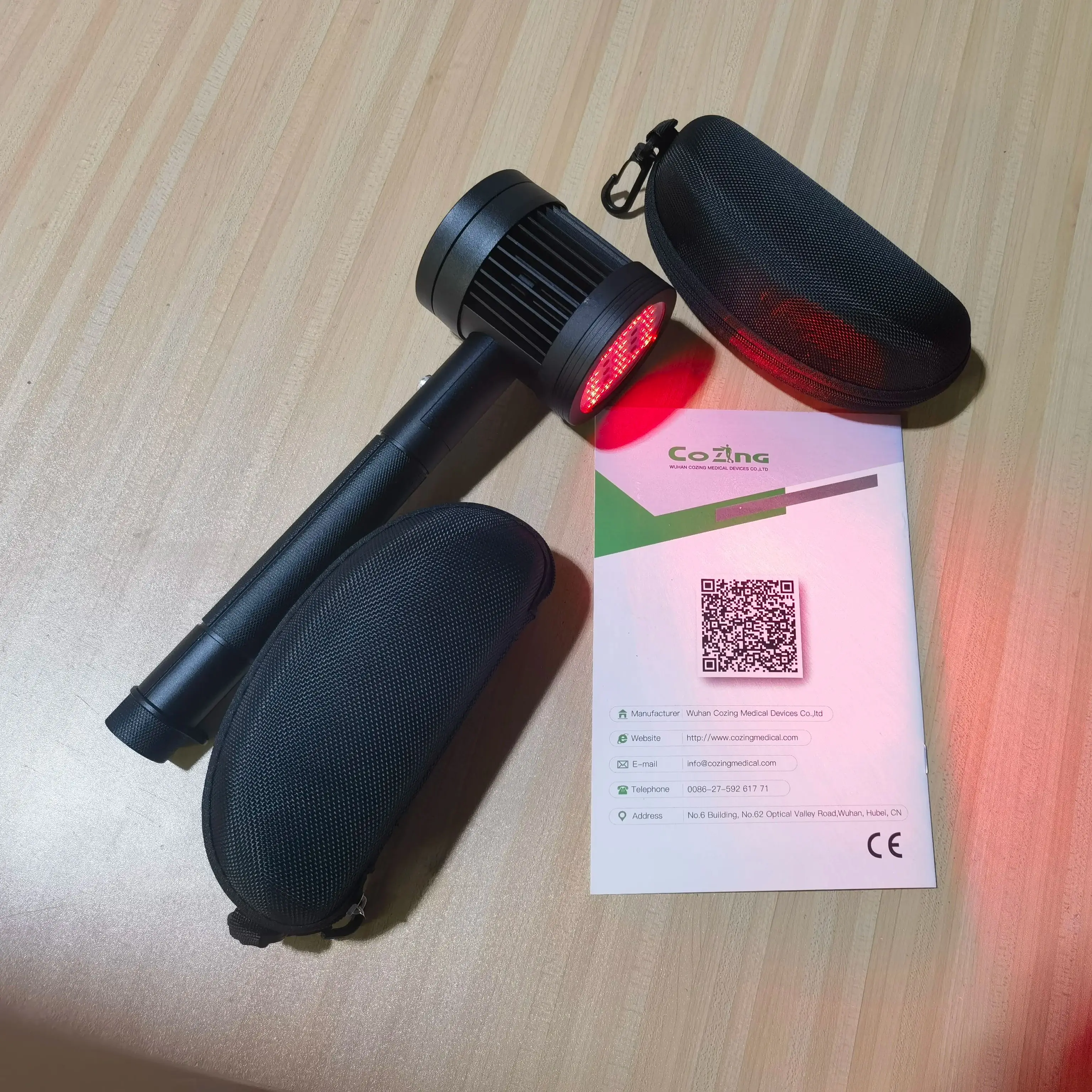 

Портативное устройство для терапии красным холодным лазером — 650 нм/808 нм для здравоохранения всего тела и облегчения боли в суставах