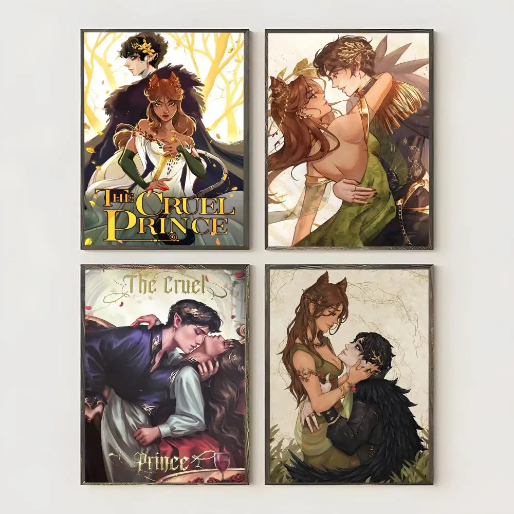 Novel The C-Cruel Prince Poster Waterproof Canvas Art Wrinkle Free Wall Hanging For Home Living Room Bedroom Decor