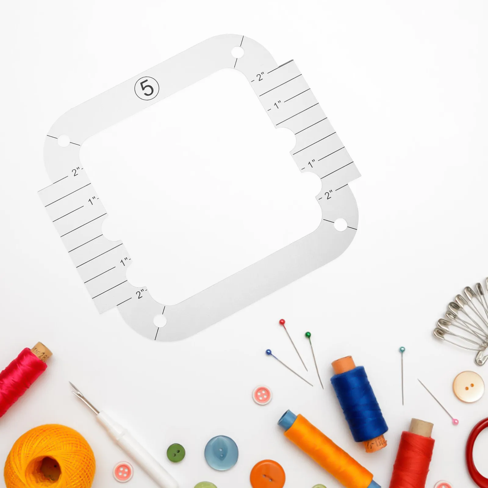 

Набор из 3 акриловых линеек для шитья и пэчворка: уникальные полые нескользящие шаблоны для квилтинга, аксессуары для квилтинга, принадлежности для пошива одеял