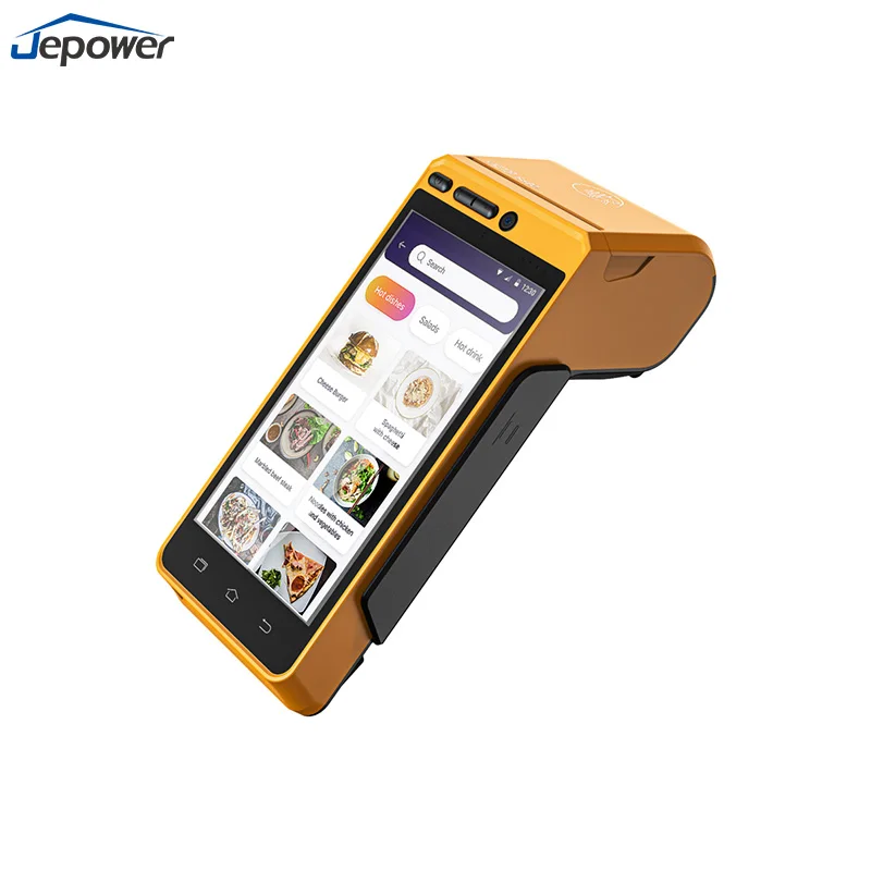 S600 POS Machine 5.5 Inch Android 12 NFC Wi-Fi Bluetooth USB 2GB RAM 16GB ROM Thermal Printer NFC Card Reader SDK Mobile POS