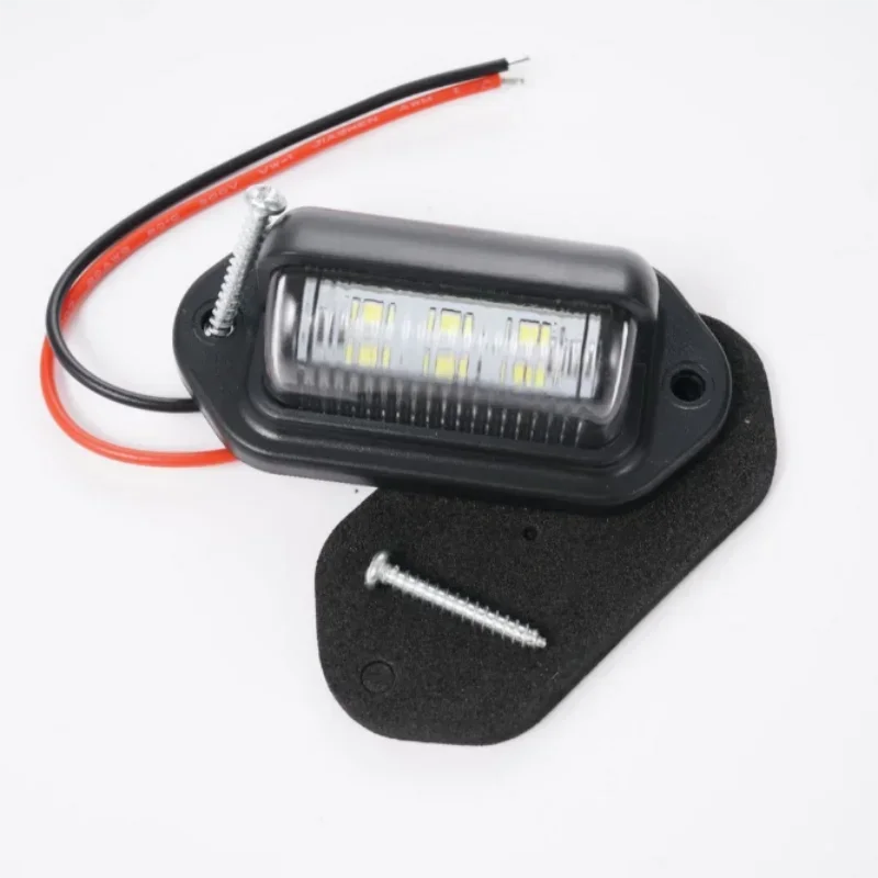 Luce targa a LED 12V/24V Luce targa impermeabile Fanale posteriore per camion SUV Rimorchio RV camion