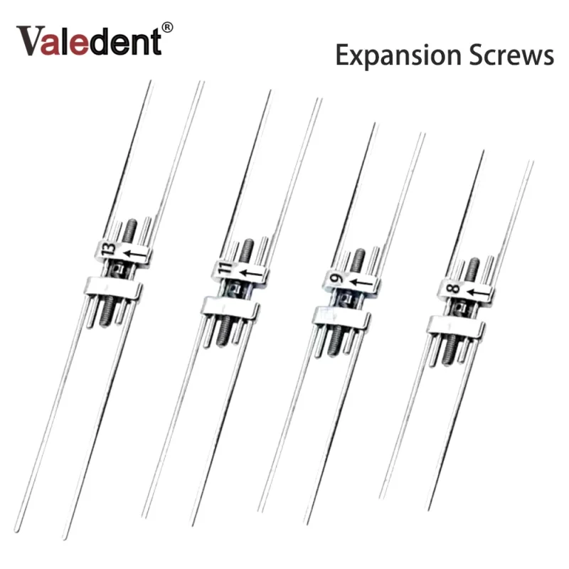 

Dental Orthodontic Expansion Screw Stainless Steel Frame Type Swivel Keys Rapid Palatal Expander 8/9/11/13mm Mini Stand