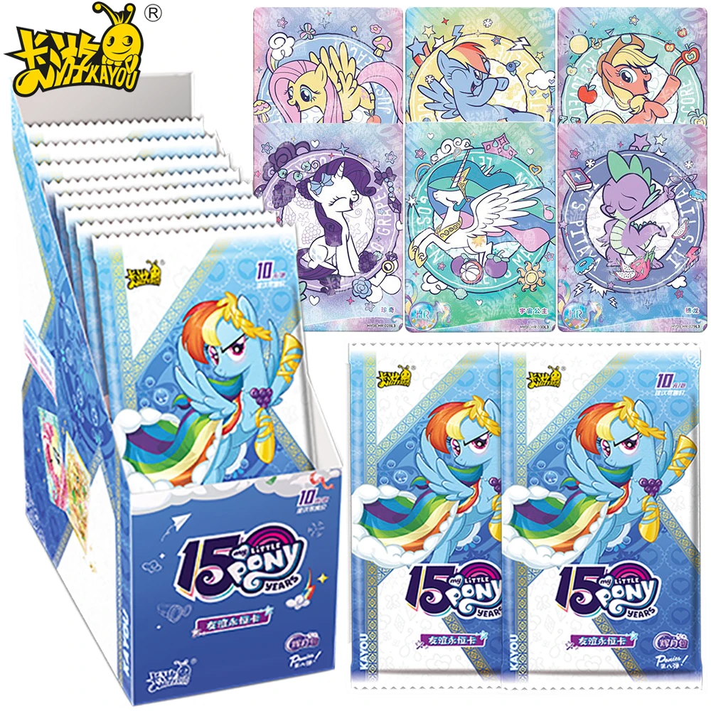 

Kayou My Little Pony Коллекционная карта Комедия Аниме Персонаж Apple Jack Rarity Fluttershy Лимитированные карты для мальчиков и девочек, хобби, подарок
