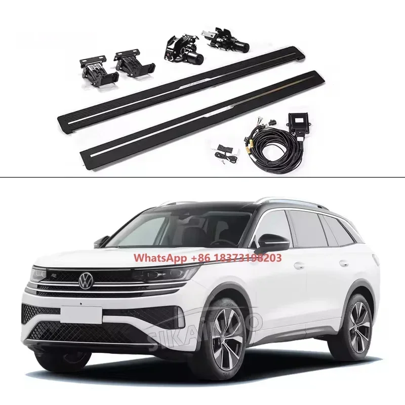 Electric Retractable Side Steps Power Running Board Automatic Foot Pedals Car Exterior Accessories for VW Tavendor