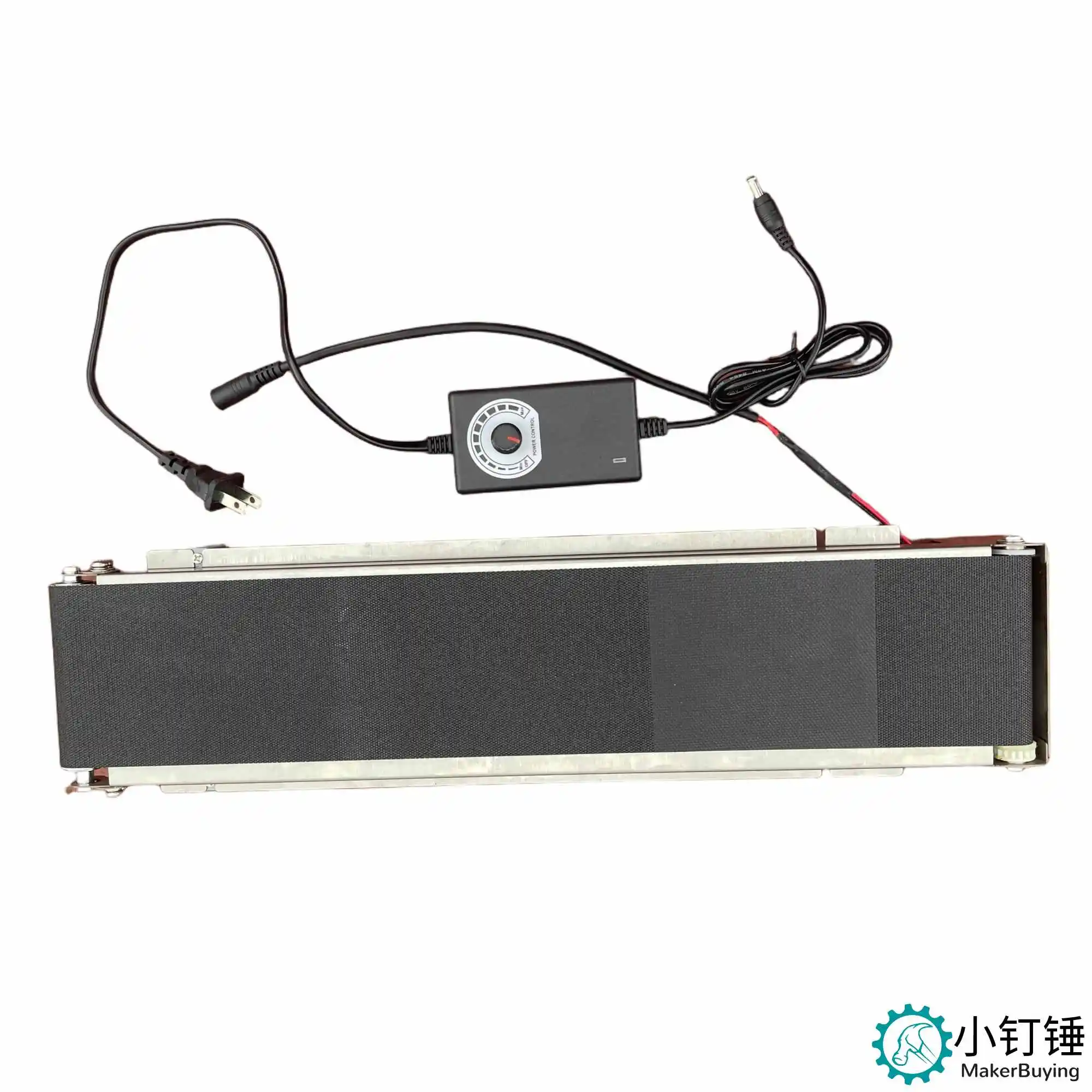 الفولاذ المقاوم للصدأ سطح المكتب الصغيرة الناقل آلة بيع الحزام البضائع المسار 24 فولت تنظيم السرعة الغذاء الصف بولي يوريثين البولي يوريثين