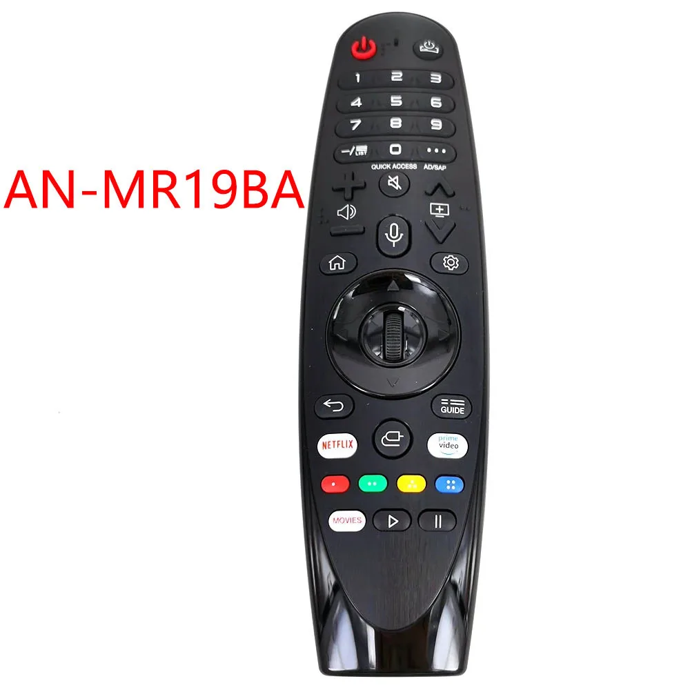 Voice Magic รีโมทคอนโทรล AN-MR19BA สําหรับ L 2019 สมาร์ท 4K UHD OLED TV 43UM7340 43UM7400 43UM7600 49SM8100 55SM8100PTA W9 E9