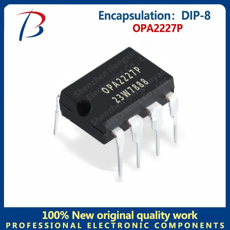 

5pcs OPA2227P dual-channel high precision low noise operational amplifier in line package DIP8