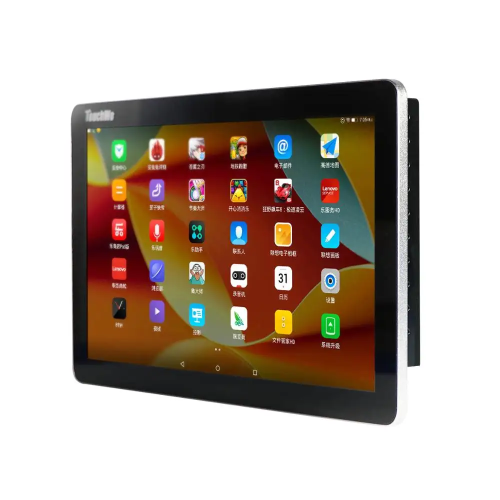 10.1inch wall mount android 7.0 tablet pc with poe power, wifi