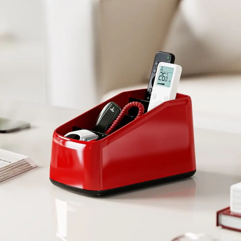 Multifunctional Large Capacity Desktop Organizer Sundries ABS Storage Box Student Mini Stationery Organizer Case Hotel