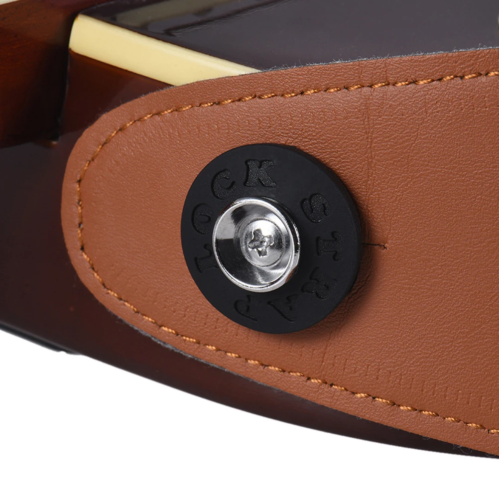 24Pcs Guitar Strap Buckle Gaskets Silicone Protectors Secure Fixing for Electric Acoustic Bass Guitar Strap Locks Accessories