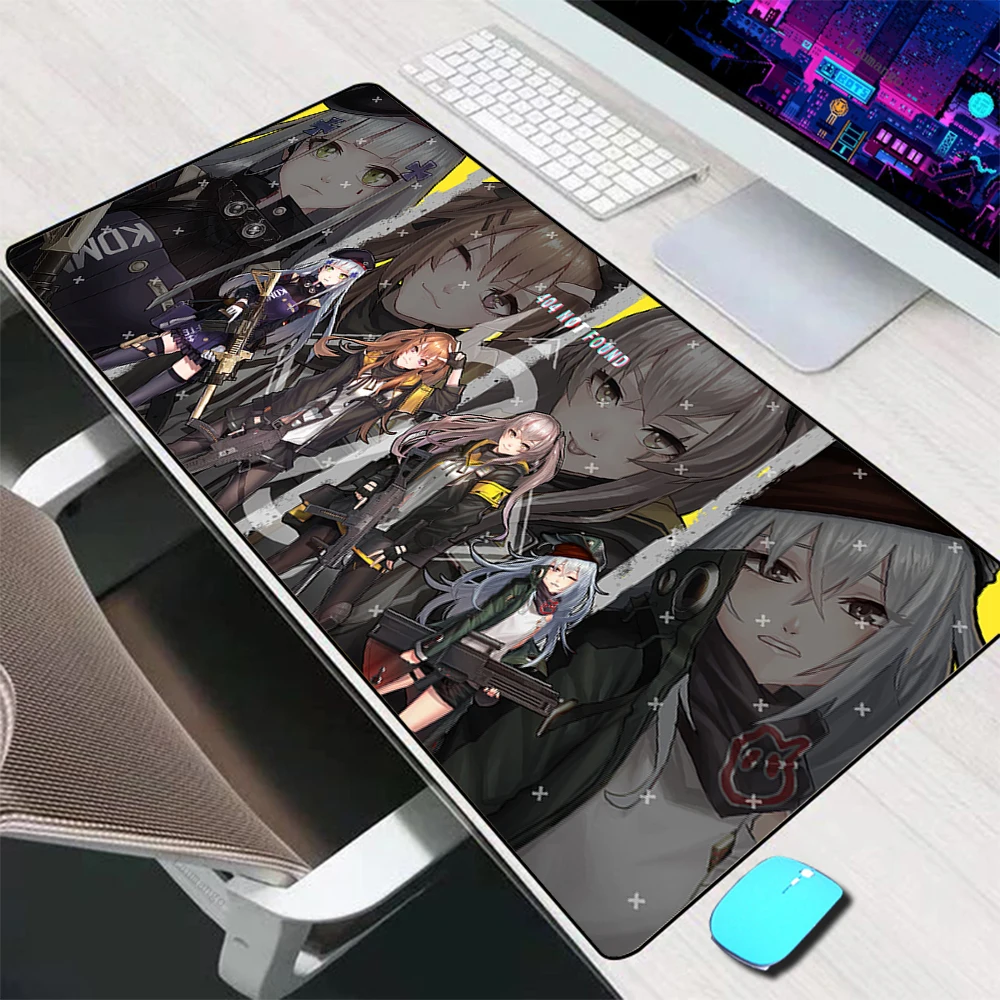Girls Frontline Large Mouse Pad Gaming Accessories Mouse Mat Keyboard Mat PC Gamer Desk Pad Computer Mousepad Laptop Mausepad