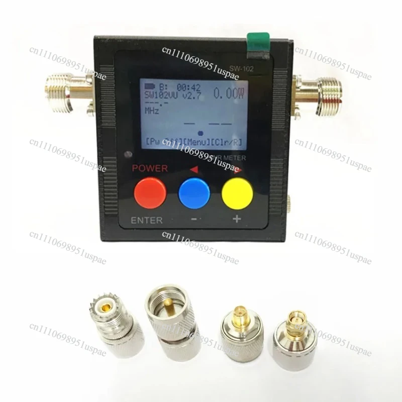 SW-102 Digital VHF/UHF 125-525Mhz Power & SWR Meter and Frequency Counter digital display frequency meter