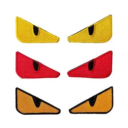 5*3CM Evil Eye Hook And Loop Patch,Ranger Eye Emblem Badge Embroidery Applique Military Tactical Patches For Backpack,Clothing