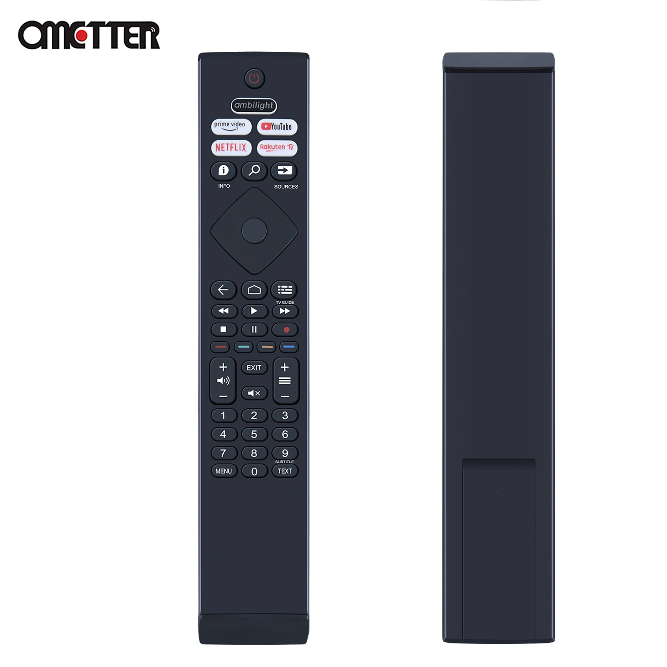 BRC0984501/01 for Philips Ambilight 4K Ultra HDR OLED Android Smart TV Remote Control 398GR10BEPHN0041BC