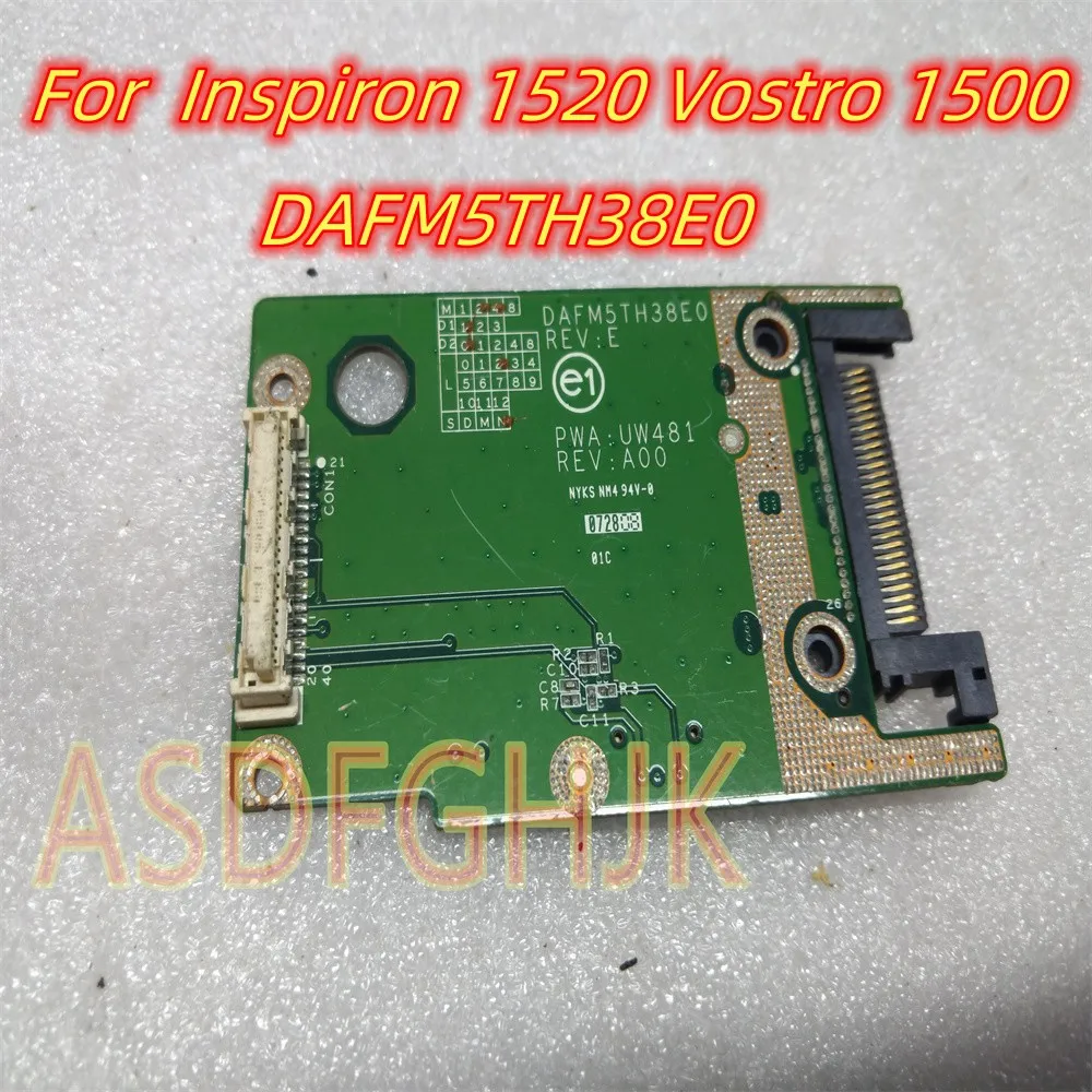 Genuine For Dell Inspiron 1520 Vostro 1500 EC Card Slot Board DAFM5TH38E0  PWA:UW481 100% Works Perfectly
