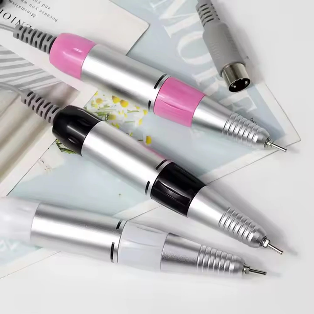 35000rpm 5 pinos elétrica máquina de broca do prego lidar com handpiece pedicure substituição caneta manicure ferramenta beleza abe acessório