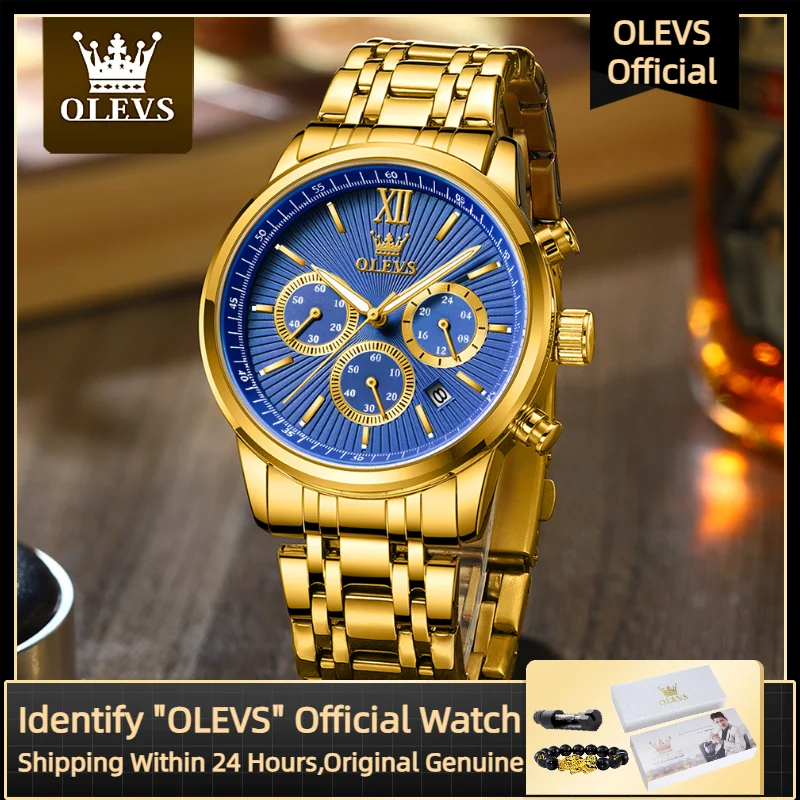 

OLEVS TY709 Мужские часы Элитный бренд с календарем Водонепроницаемые часы с ночным свечением и кодом синхронизации Оригинальные мужские кварцевые часы Reloj Hombres