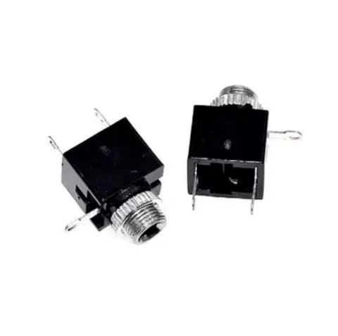 10pcs PJ-201M 2.5mm Jack Headphone Mono Channel Female Socket Audio Headphone Solder Type Connector