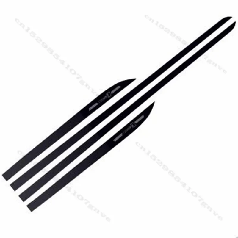 For 2017-2021 MG6 Door edge strip stainless steel Tailgate moulding body trim strip door trim bright strip modification 4PCS